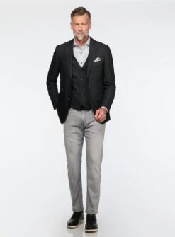 Veston Noir Chiné