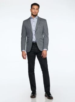 Veston à Motif Zig-zag