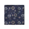 Mouchoir De Poche Marine à Fleurs Jaunes -Modeel Egante Magasin M18 4519658 PS NY scaled