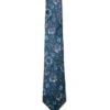 Cravate Turquoise à Motif Floral -Modeel Egante Magasin M18 4519671 TQ