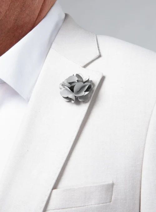 Broche à Fleur Argent