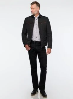 Manteau Matelassé Résistant à L’eau -Modeel Egante Magasin M23 4504910 BK