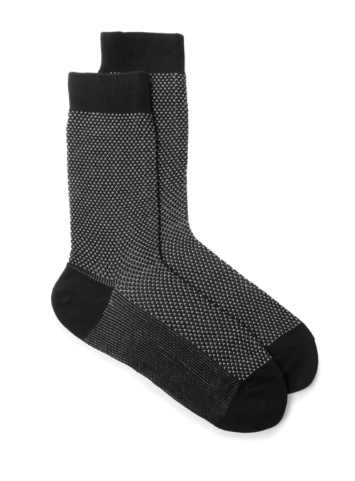 Chaussettes à Faux Uni