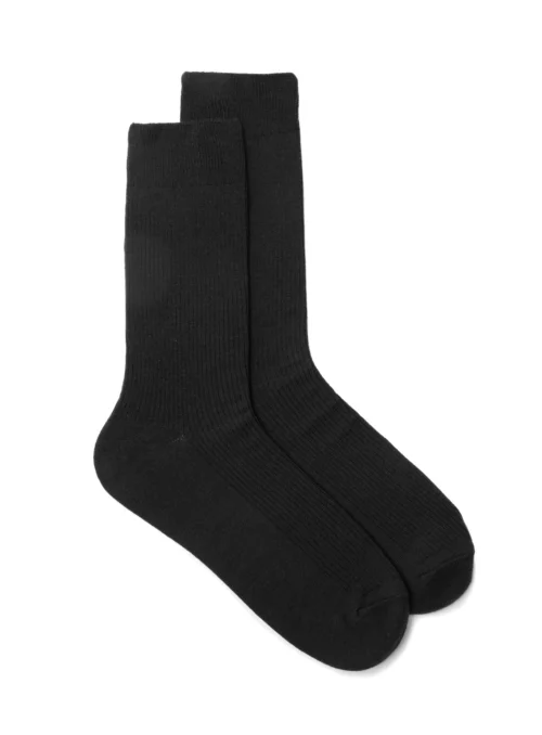 Chaussettes Unis Non élastique -Modeel Egante Magasin M32 2121899 BK scaled