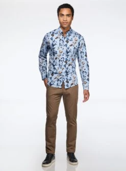 Chino à Motif De Micro Diamants -Modeel Egante Magasin P15 4508650 TP