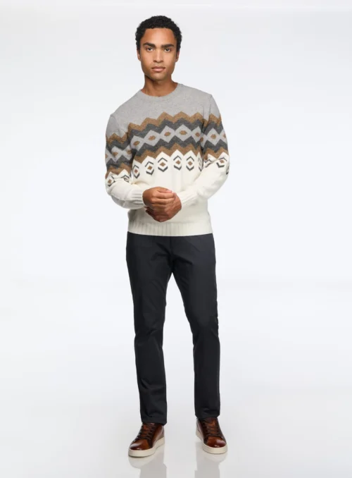 Chino à Motif De Micro Diamants -Modeel Egante Magasin P16 4508650 CH scaled