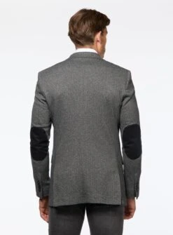 Veston à Chevrons Gris -Modeel Egante Magasin P42 4503620 GY3