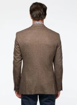 Veston En Tricot Brun -Modeel Egante Magasin P42 4503622E BR3