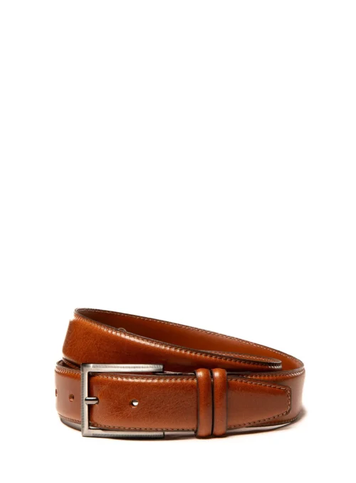 Ceinture Cognac En Cuir