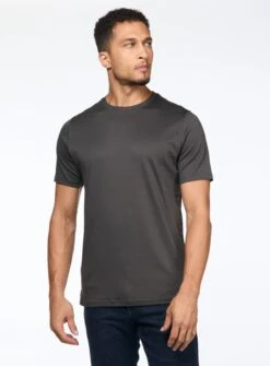 T-shirt Col Rond En Coton Pima -Modeel Egante Magasin R21 BARAKETT T DGY