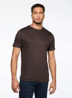 T-shirt Col Rond En Coton Pima -Modeel Egante Magasin R21 BARAKETT T ES