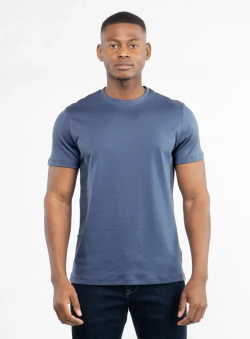 T-shirt Col Rond En Coton Pima -Modeel Egante Magasin R21 BARAKETT T ZZ
