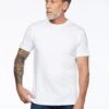 T-shirt Col Rond En Coton Pima -Modeel Egante Magasin R21 BARAKETTT WH