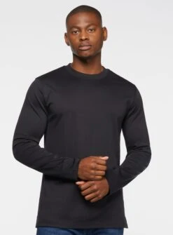 Chandail à Col Rond 'High Crew' -Modeel Egante Magasin R21 RB82247 BK