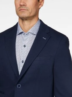 Veston Marine En Tricot Texturé -Modeel Egante Magasin S16 3403173 NY2 f6f9db0e 75a0 45db 970b f6e2035fe551