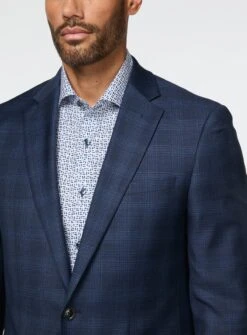 Complet Marine à Carreaux Discrets -Modeel Egante Magasin S16 4501634E NY2