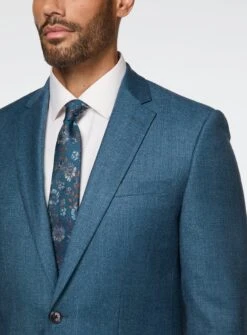 Complet Turquoise à Effet Brossé -Modeel Egante Magasin S16 4501636E TL2