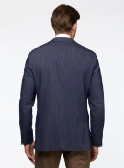 Veston En Velours Côtelé Marine -Modeel Egante Magasin S16 4503625E NY2