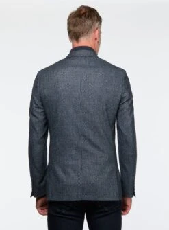 Veston Marine En Tricot Bouclé -Modeel Egante Magasin S16 4503629E NY3