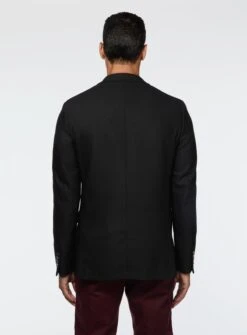 Veston Noir Texturé -Modeel Egante Magasin S16 4503632E BK3