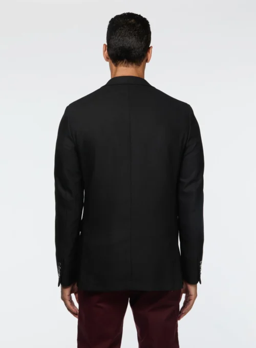 Veston Noir Texturé -Modeel Egante Magasin S16 4503632E BK3 scaled