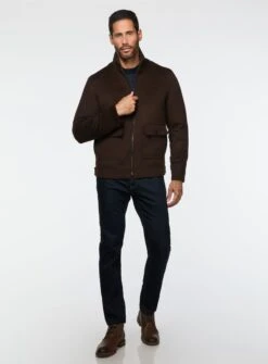 Manteau Court En Laine -Modeel Egante Magasin S16 4504812 BR