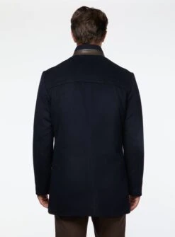 Pardessus En Laine Unie -Modeel Egante Magasin S16 4505810 NY2