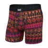 Saxx Sous-vêtement Boxeur Imprimé 'Tropical Lineup' -Modeel Egante Magasin S18 SXBB11F TLB BK1