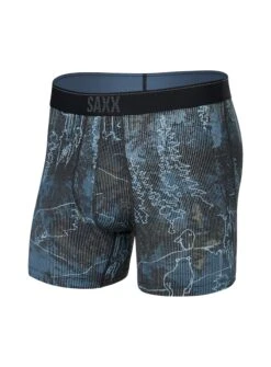 Saxx Sous-vêtement Boxeur Imprimé 'Smokey Mountains'