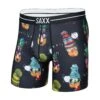 Saxx Sous-vêtement Boxeur Imprimé 'Deck The Pineapples' -Modeel Egante Magasin S18 SXBB85 DEP BK1