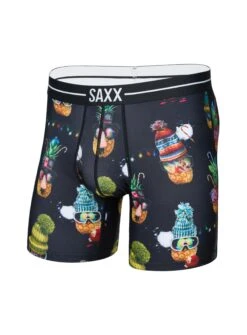 Saxx Sous-vêtement Boxeur Imprimé 'Deck The Pineapples'