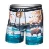 Saxx Sous-vêtement Boxeur Imprimé 'Great Migration' -Modeel Egante Magasin S18 SXBB85 GMM BL1