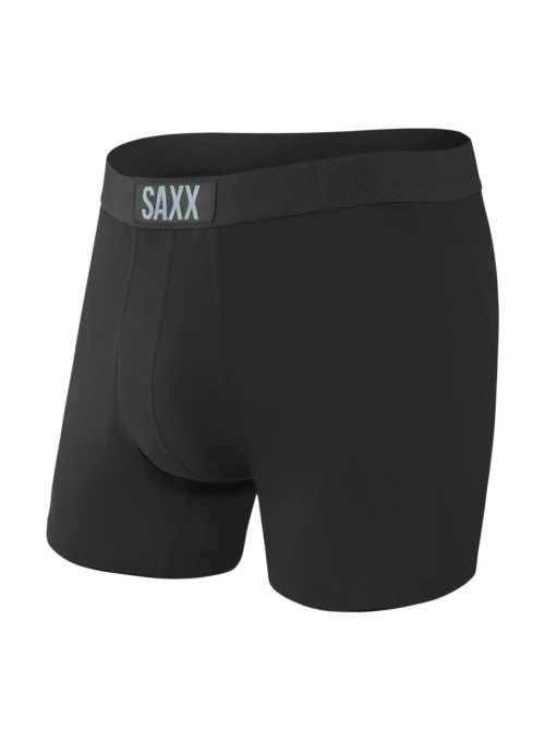 Saxx Sous-vêtement Boxer Noir Uni