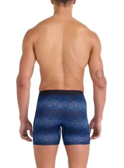 Saxx Duo Sous-vêtement Boxeur Imprimé 'Chain Of Command' -Modeel Egante Magasin S18 SXPP2MS CHB RY3