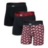 Saxx Trio Sous-vêtement Boxeur Imprimé 'Candy Shop' 2 Saxx Trio Sous-vêtement Boxeur Imprimé 'Candy Shop' -Modeel Egante Magasin S18 SXPP3VX SCW BK1