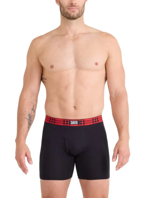 Saxx Trio Sous-vêtement Boxeur Imprimé 'Candy Shop' -Modeel Egante Magasin S18 SXPP3VX SCW BK4 scaled