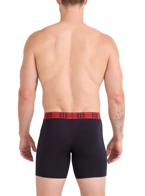 Saxx Trio Sous-vêtement Boxeur Imprimé 'Candy Shop' -Modeel Egante Magasin S18 SXPP3VX SCW BK5 scaled