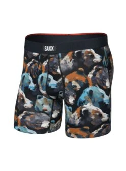 Saxx Sous-vêtement Boxeur Imprimé 'Beartastic'