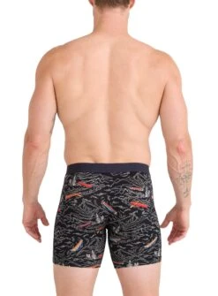 Saxx Sous-vêtement Boxeur Imprimé 'Rivers Bend' -Modeel Egante Magasin S18 SXVX24F RIV BK3