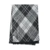 Foulard Noir à Motif Argyle -Modeel Egante Magasin S43 4523675 BK