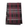 Foulard Réversible à Carreaux Rouges Et Noirs -Modeel Egante Magasin S43 4523677 RD2