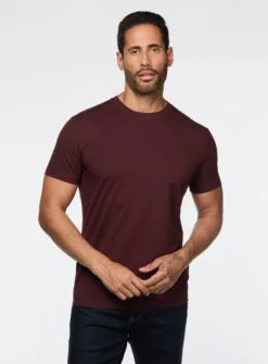 T-shirt Basique Col Rond -Modeel Egante Magasin V08 1914162 BU