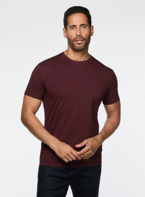 T-shirt Basique Col Rond -Modeel Egante Magasin V08 1914162 BU scaled