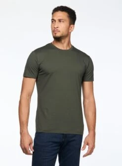 T-shirt Basique Col Rond -Modeel Egante Magasin V08 1914162 DGR