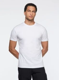 T-shirt Basique Col Rond -Modeel Egante Magasin V08 1914162 WH a1fbbdd4 5c8f 4148 b469 15e2e6c25f25