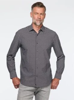 Chemise Extensible à Motif D'éventails