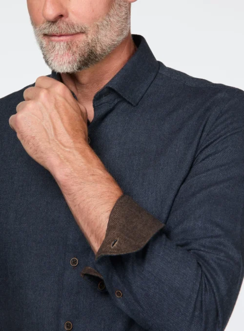 Chemise Unie En Flanelle Brossée 9 Chemise Unie En Flanelle Brossée -Modeel Egante Magasin W15 2512710 NY2 scaled