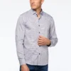 Chemise Satinée à Motif De Yo-yo -Modeel Egante Magasin W15 2512714 NY scaled
