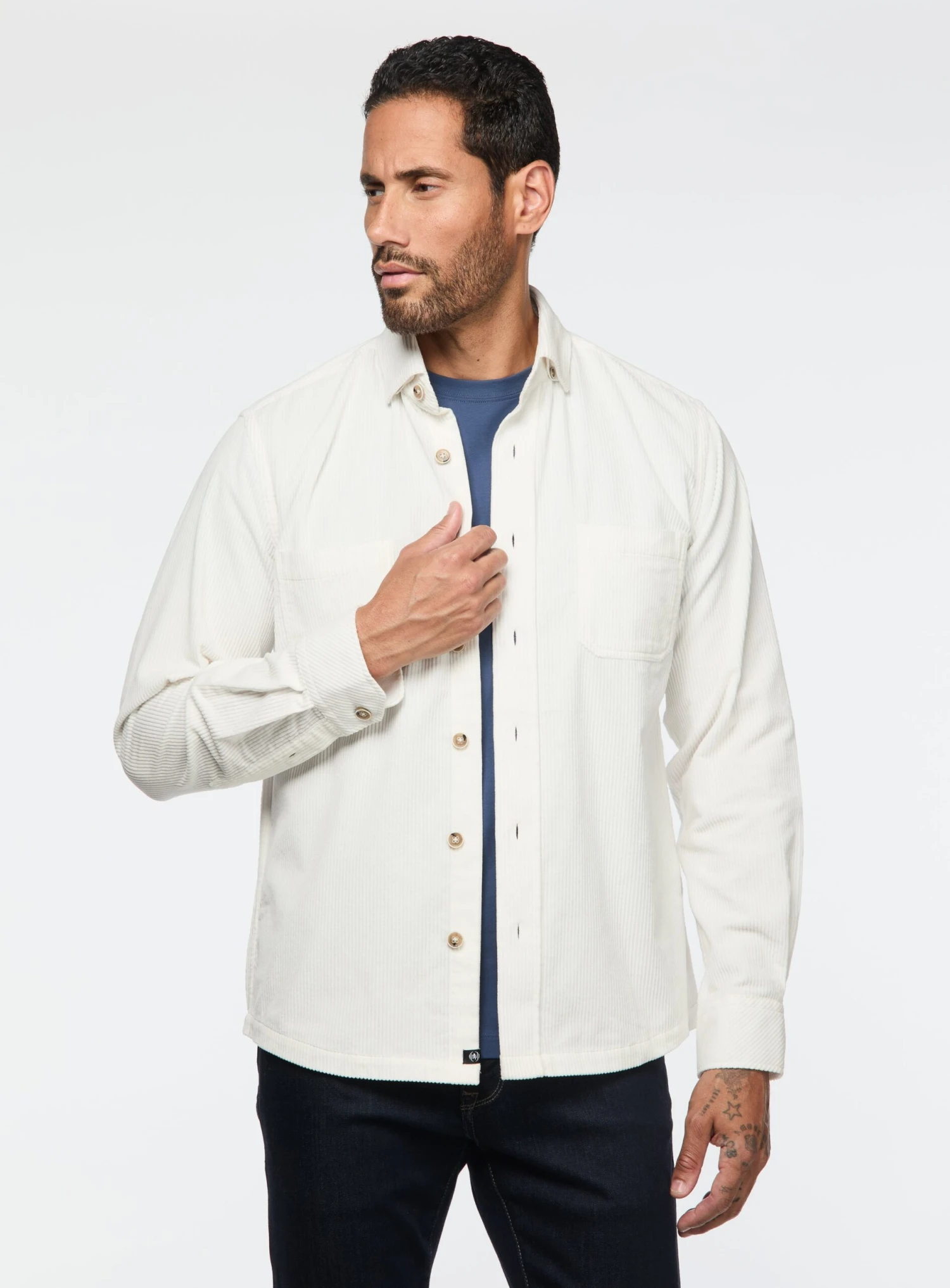 Surchemise En Velours Côtelé 5 Surchemise En Velours Côtelé – Image 3