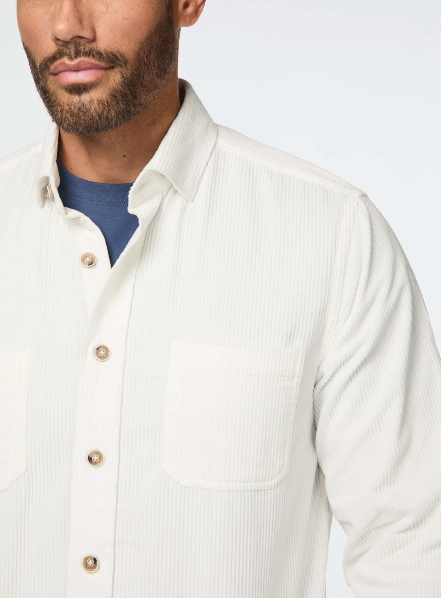 Surchemise En Velours Côtelé 4 Surchemise En Velours Côtelé – Image 2